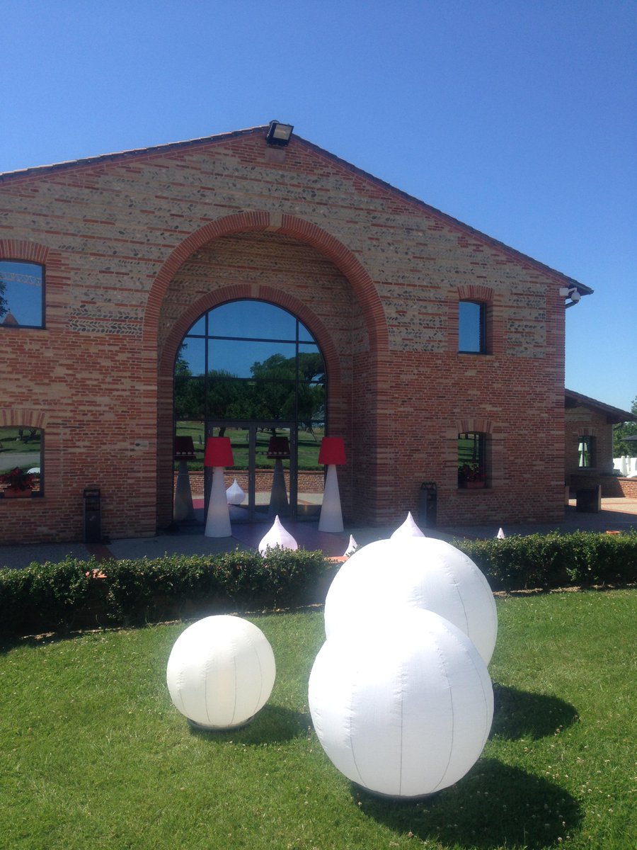 Installation pour ce soir ! #domainedepreissac