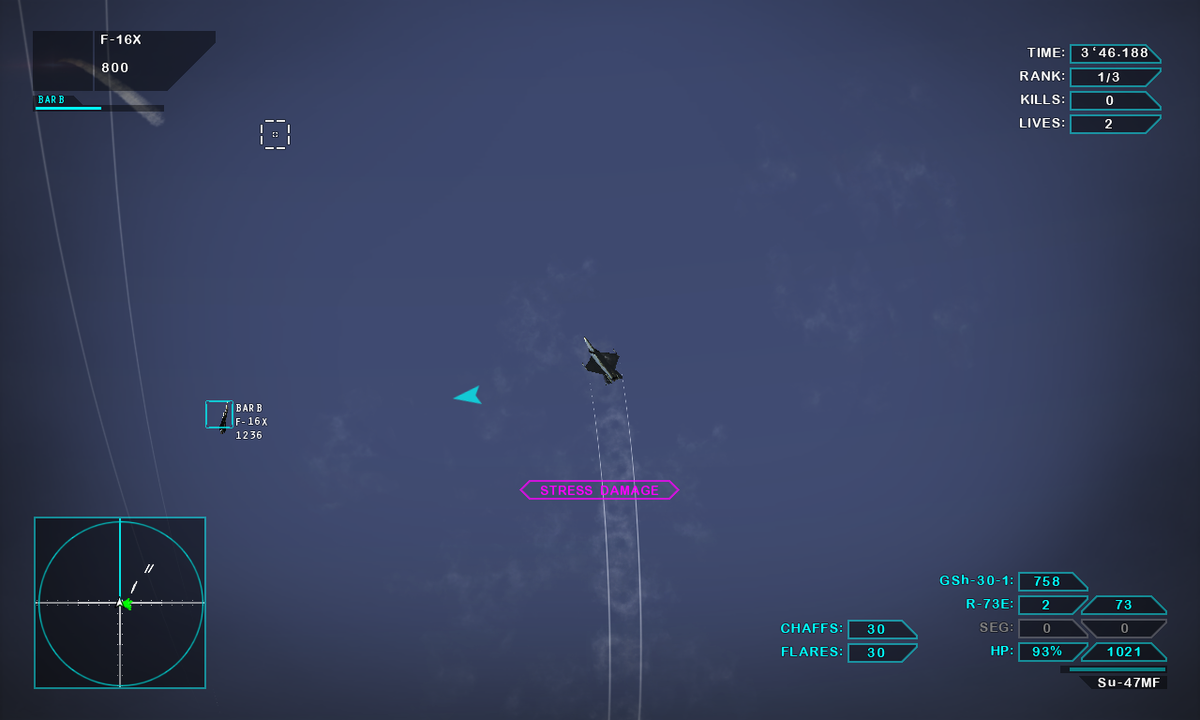 Time_Symmetry's tweet image. New camera mode! Good for evasion and show off, not the best to aim at the targets. #vectorthrust