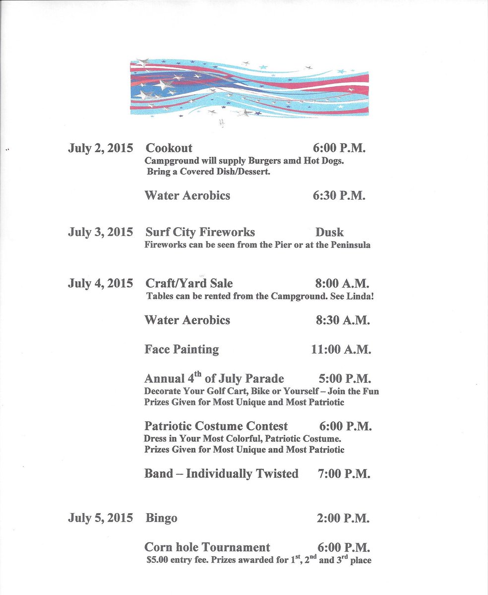 July 4th is sure to be a fun time!