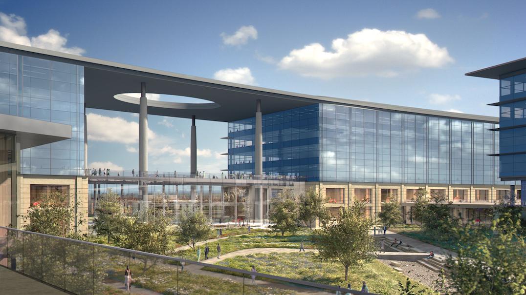 DMNBiz's tweet photo. Toyota has revealed what its 100-acre Plano campus will look like http://t.co/wPEDPci5pX http://t.co/q9DnM7mv1n