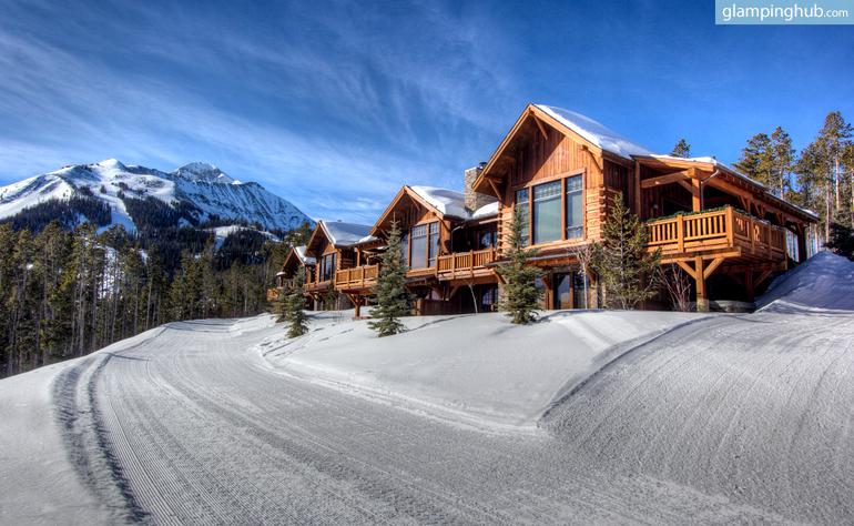 Glamping Hub On Twitter A Hot Tub Surrounded By Snow Yes