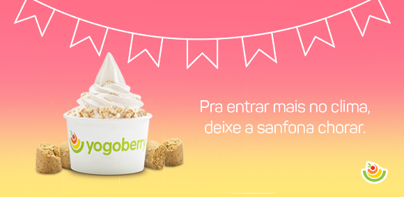 yogoberry's tweet photo. Pula fogueira iá iá... ♩♫
Hoje é dia de São João e de um Yogoberry com paçoca! Quem vai ser seu par nessa quadrilha? http://t.co/PsRJASchWr