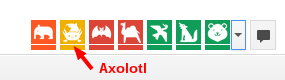 JHermann_tech's tweet photo. @MrTomRad This is the Anonymous Axolotl. #FaveAnonAvatar #googleinstitute http://t.co/bIlQSHJq5N