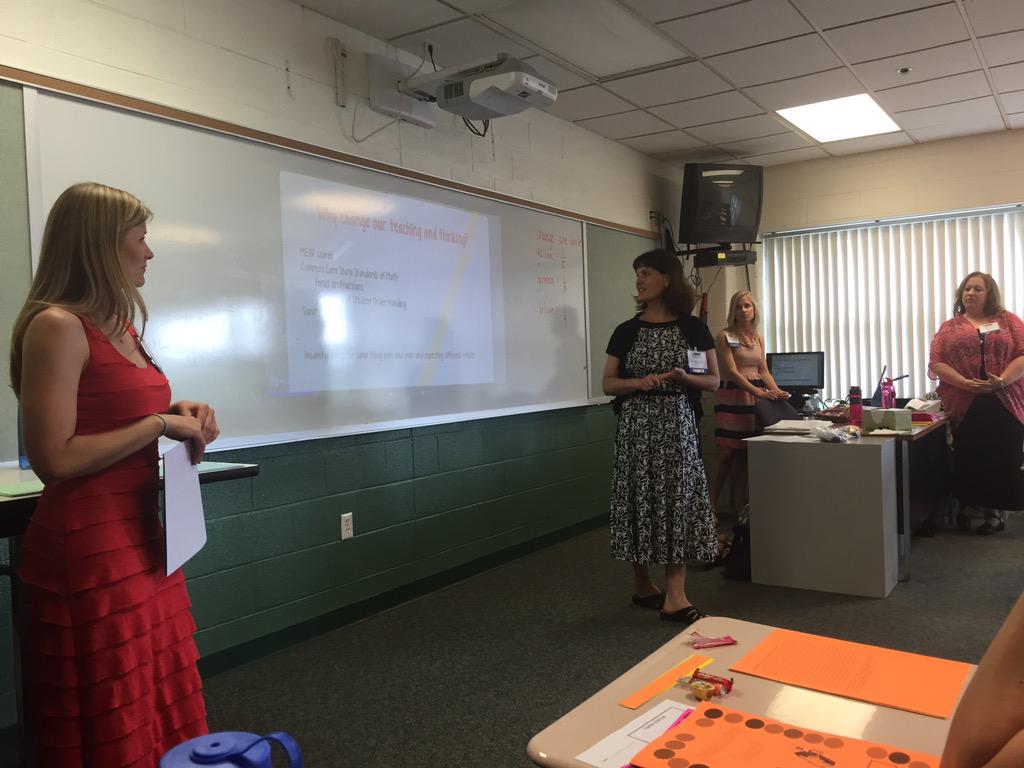 Proud of our #WeAreLamphere teachers presenting at #OCEP15.