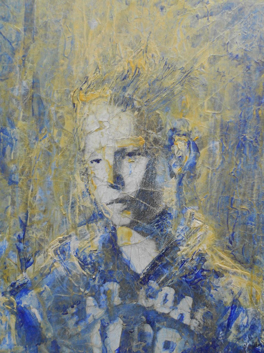 EngineRoomNI's tweet photo. Image from our Summer Show (opens 02/07/15): Gavin Weston's 'Lost Boy', Mixed Media, 10.5 X 14.5. (@WestonOfTinTown) http://t.co/HY7rlxbmrc