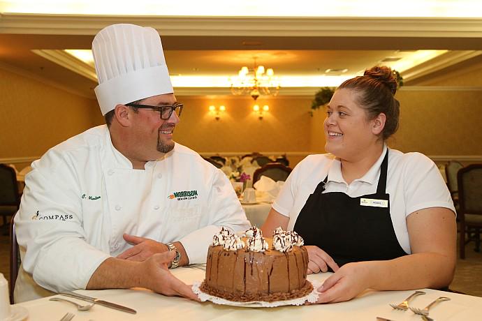 dfpress's tweet photo. Oakwood Common Welcomes New Executive Chef James Minton along with Baker Angel Hagen - http://t.co/nxJsyp5oCQ http://t.co/OWVSQwquwe