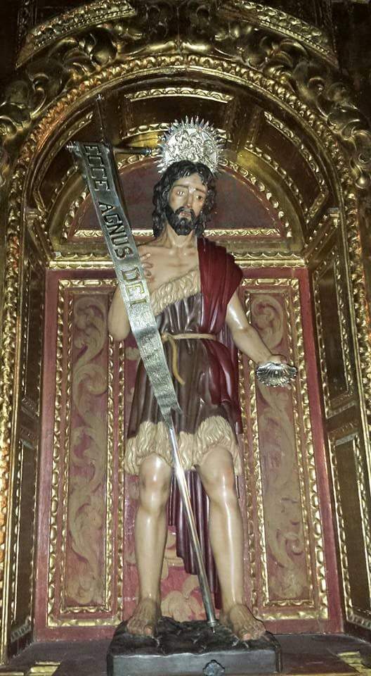 Feliz Día a nuestro titulas San Juan Bautista. Hoy a las 21:30h se celebrará la misa en su honor.