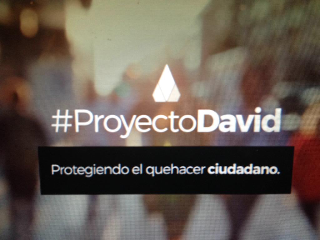 evasander's tweet photo. Hoy nace @proyectodavidmx: protegiendo el quehacer ciudadano! #hazciudad #proyectodavid #techcampmexico http://t.co/Zj63CYbK34