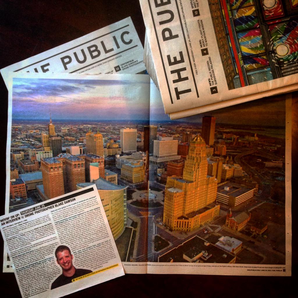 blakedawson's tweet photo. So cool to see it in print. Can't wait for Friday! Thanks @PublicBFLO @SeabassTM @CoryMPerla #MovinOnUp http://t.co/J6iHzzyuy2