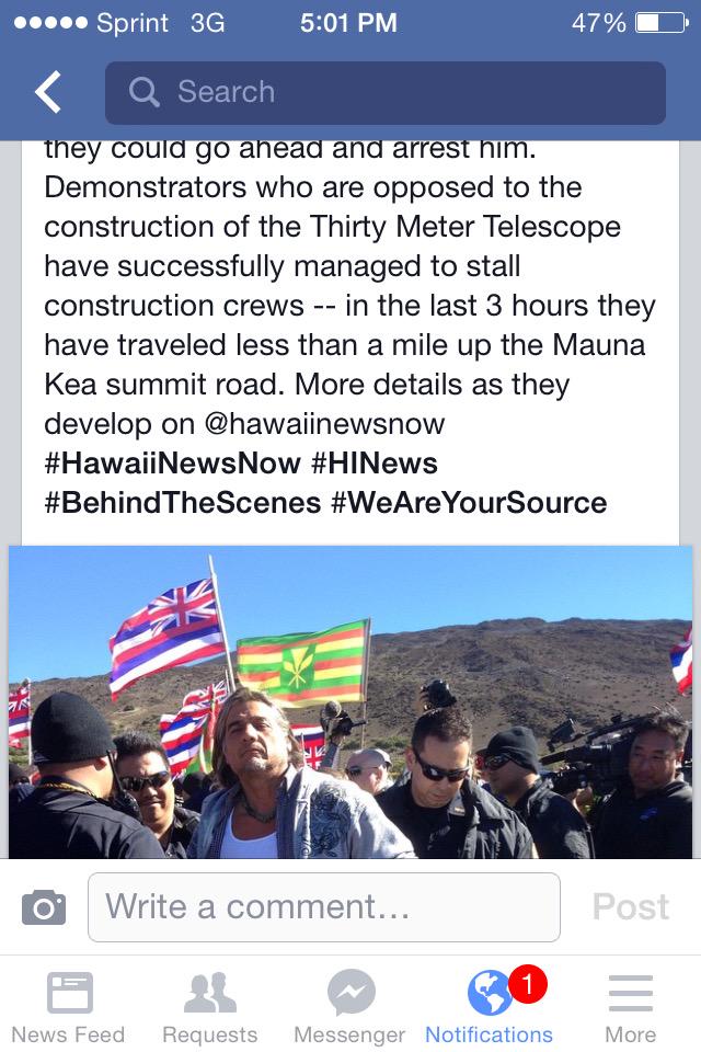 jasonizumiKona's tweet image. Strategy so far effective in slowing down #TMT construction crews. #protectmaunakea #TMTscience #TMTShutdown