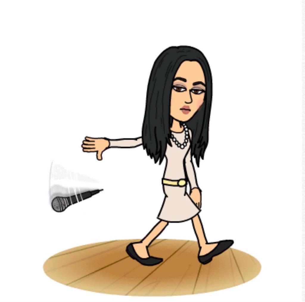 When I was on stage and I saw Carter Reynolds in the crowd