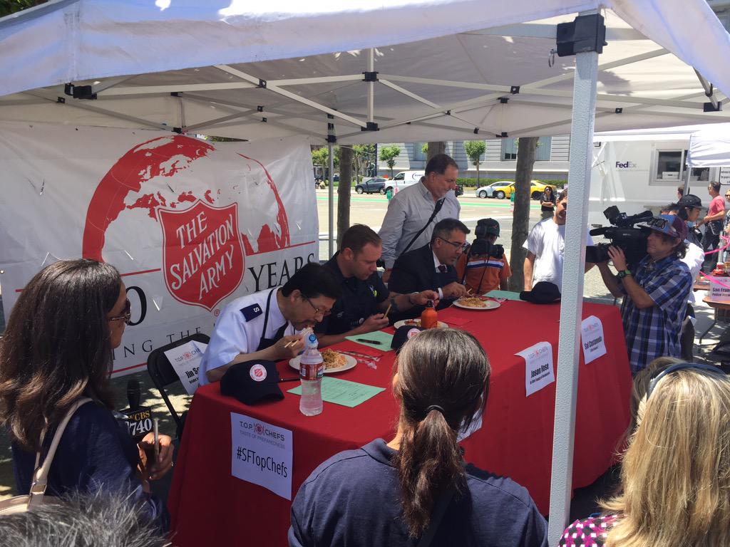 CaptDan4949's tweet photo. @SalvationArmySF @sal_castaneda @jasonlacocina just want to say thanks to our judges awesome job guys http://t.co/AtEJ7oHV8v
