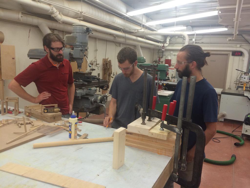VT_CDR's tweet photo. It begins! Construction of the @MASSDesignLab DBB pavilion is underway @VTCAUS @VT_CDR !  @autodesk and @AutodeskFdn http://t.co/PRet7pLFn3