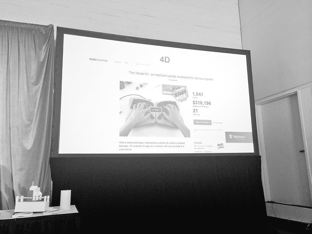 highway1io's tweet image. Guess who makes an appearance in @RAVinyard&apos;s talk? It&apos;s @keyboardio! #hardware #solidcon