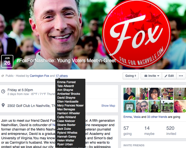 carringtonfox's tweet photo. If u were in 4th grade when Karl Dean became mayor, join @DavidFox2015's young voter event: https://t.co/d6ZvvP5hhS http://t.co/BGdU6K4jt2