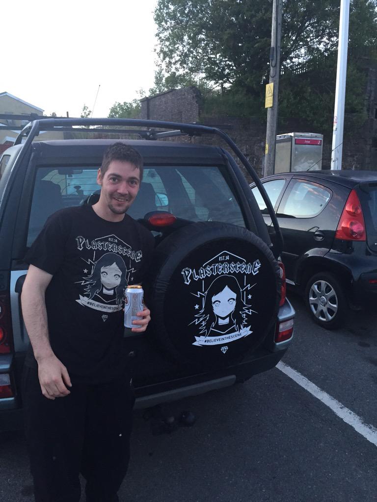 Plasterscene's tweet photo. #plasterscene t shirts, spreading like wildfire... Got yours? #believeinthescene http://t.co/W6BFHEiAch