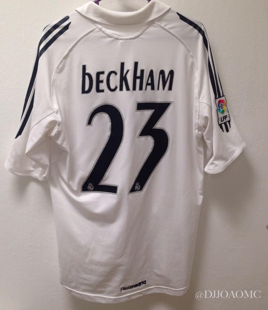 djjoaomc's tweet photo. Una Joya de Playera !!! #Beckham23 @realmadrid ๐โ๐ผ๏ธ#djjoaomc http://t.co/Ovnq0Onhhy