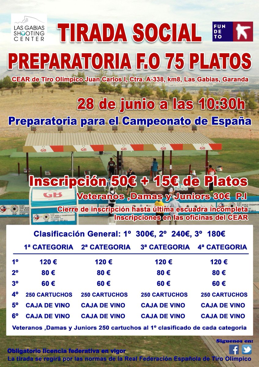 CEARtirolimpico's tweet photo. 28 junio Tirada Social FO preparatoria Cto. España @MariaQuintanal @EClementePodium @alvaritoGM94 @MFuentesPodium http://t.co/UvsQIBMX0t