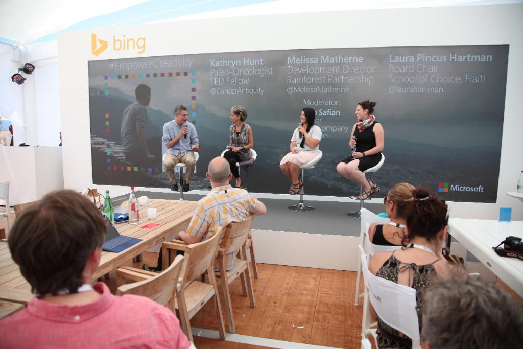 MSFTnews's tweet photo. Causes &amp; creative thinkers collide at #CannesLions 2015 #CreatGOOD #EmpowerCreativity http://t.co/5FDZsbEVVj http://t.co/hDQPu6LNR4