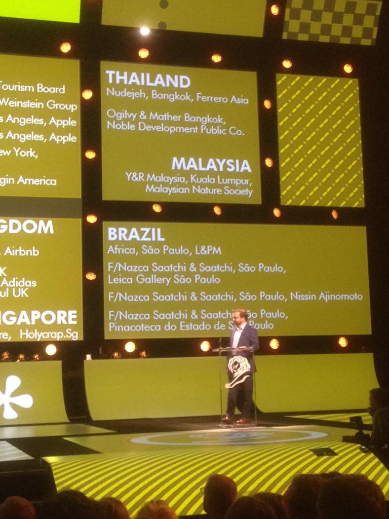 SebasCavanagh's tweet photo. Design IS about leaving the World a Better place . Andy Payne @Cannes_Lions http://t.co/ez7ZH68j0o