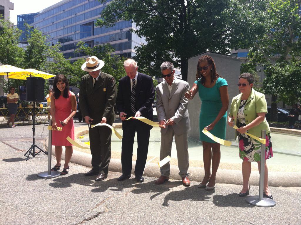 ...and the ribbon has been cut!