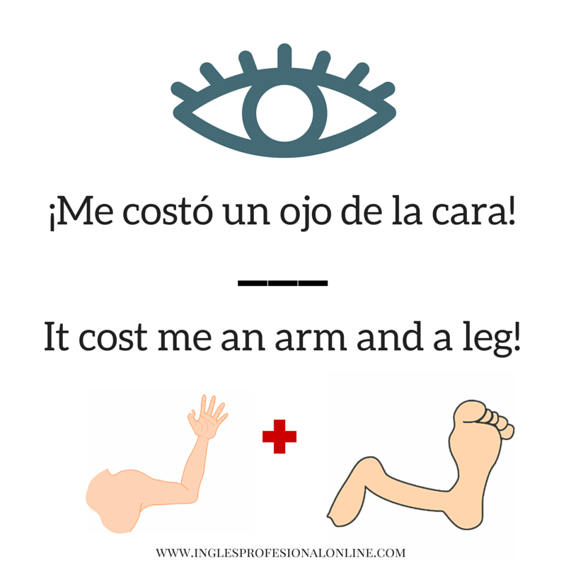InglesProOnline's tweet photo. #FraseÚtil en #Inglés: 
Cost an arm and a leg = Very expensive
#InglésPro #AprenderInglés http://t.co/BGK3AFCtKT