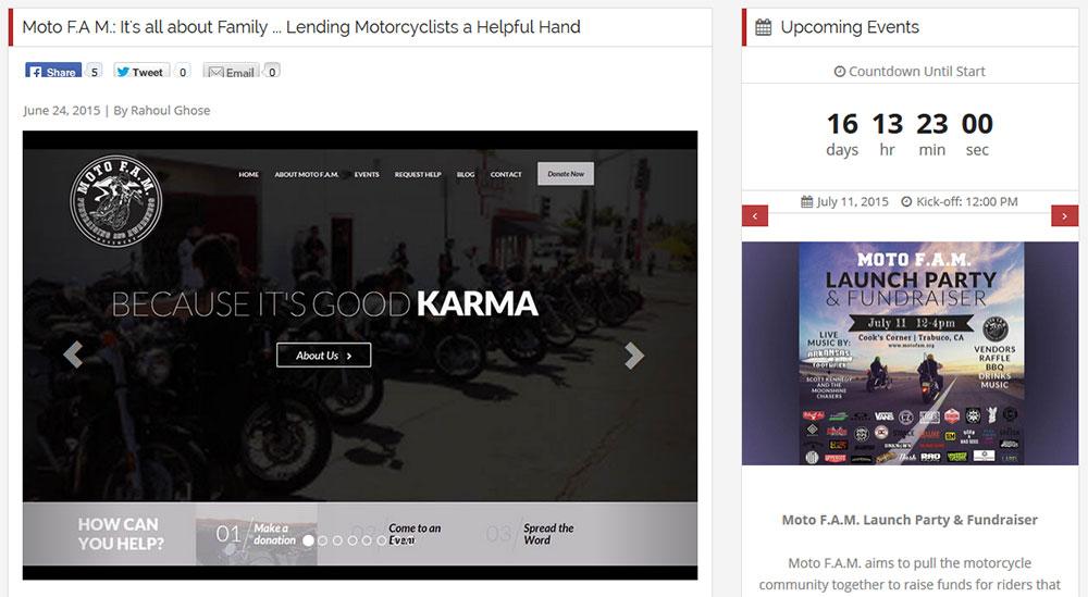 Moto_FAM's tweet photo. Moto F.A.M. is featured on LA Motorcyclist today! Find out more about us here: http://t.co/nZohqcAKD2 #motofam http://t.co/7uBUn6HVlf
