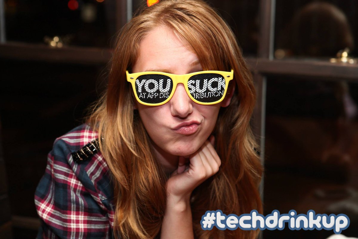 #techdrinkup tweet media