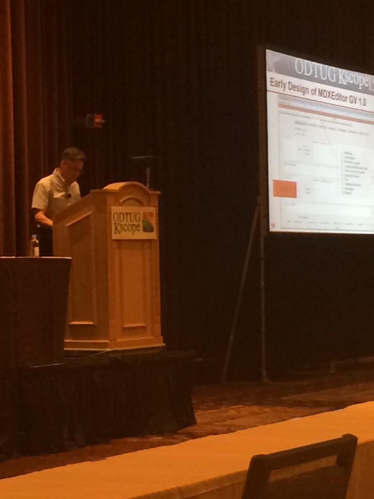 CubeCoderDotCom's tweet photo. #developingessbase coauthor William Hodges demonstrates a custom #Essbase MDX interface written in #Groovy with JAPI. http://t.co/rO1jhiEl32