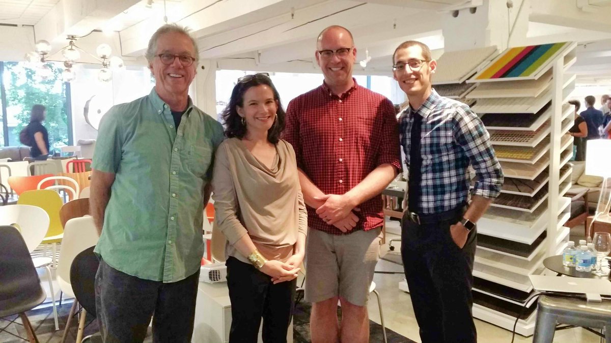 Last night's panel at <a href="/DWR_Tweets/">Design Within Reach</a> #pdx with <a href="/robforbes/">Rob Forbes</a> <a href="/jaimegillin/">Jaime Gillin</a> <a href="/FredrikAverin/">Fredrik Averin</a> <a href="/samaquillano/">samaquillano</a>. Great time, guys!