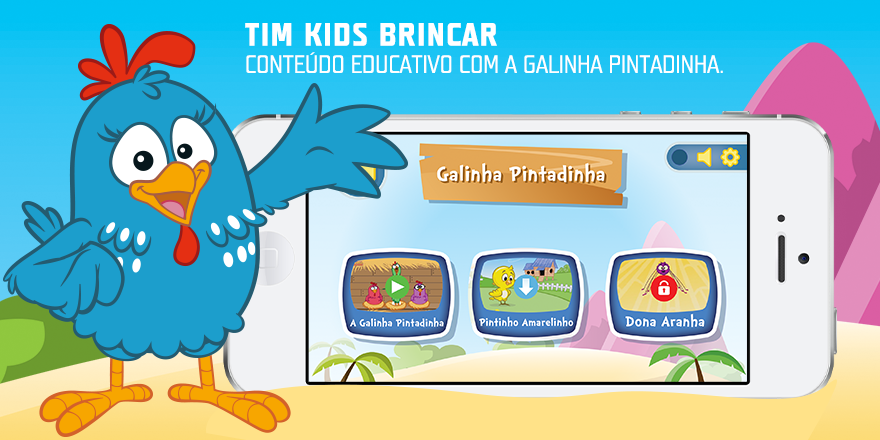 TIM Brasil - Olha só quem está no TIM Kids Brincar! A Galinha