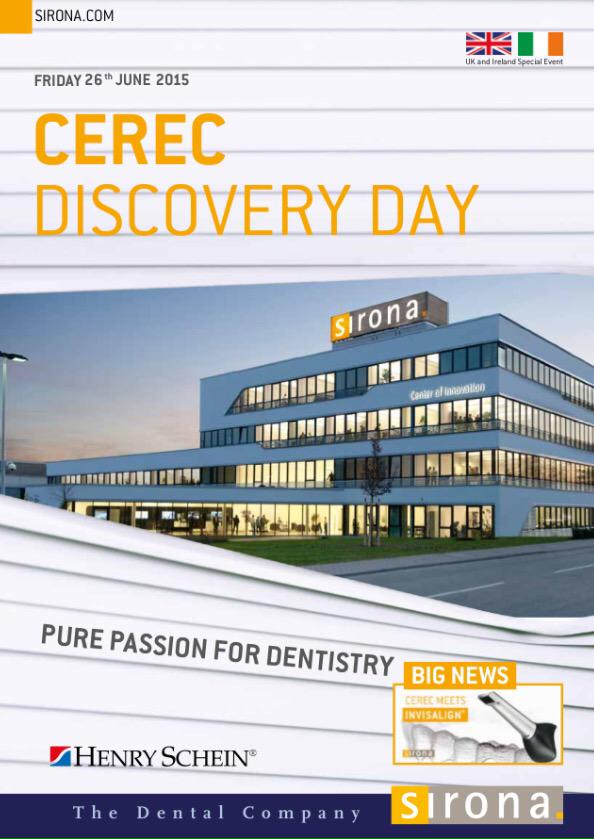 HSD_RyanCEREC's tweet photo. Looking forward to the #cerecdiscovery day! A great event supported by two great teams! @HenryScheinUK @sironadental http://t.co/h9IIZIpkKN