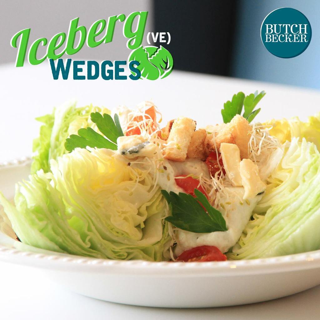 ButchBecker's tweet image. #Enjoy #butchbecker #special
#vegetarian #icebergwedges with #bluecheese. #yummy