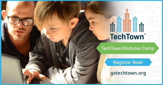 gotechtown's tweet image. Introduce your 7-to-10 year olds to #LEGO robotics, #Minecraft coding, 3D printing &amp;amp; more @gotechtown #KiloBytes camp