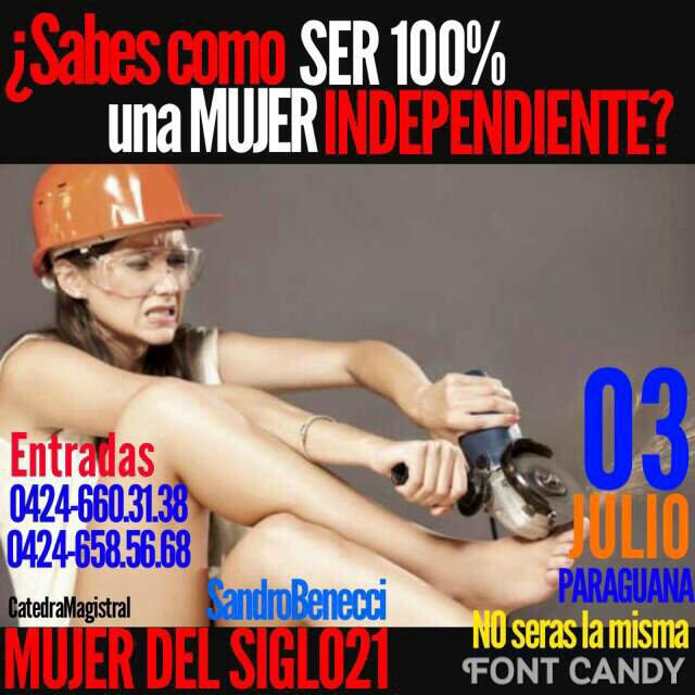 Paraguanayof's tweet photo. @oydptofijo #MujerDelSiglo21 Creadora Entusiasta Exigente esa somos feliz Tarde http://t.co/a08tlrb5a4