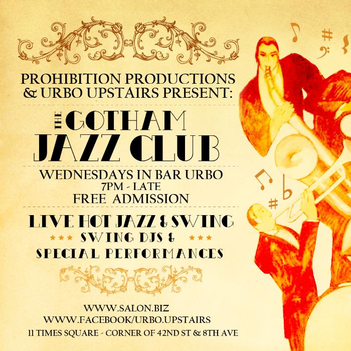 The Gotham Jazz Club @ Urbo Upstairs #livejazz #swing #urbonyc facebook.com/events/1602212…
