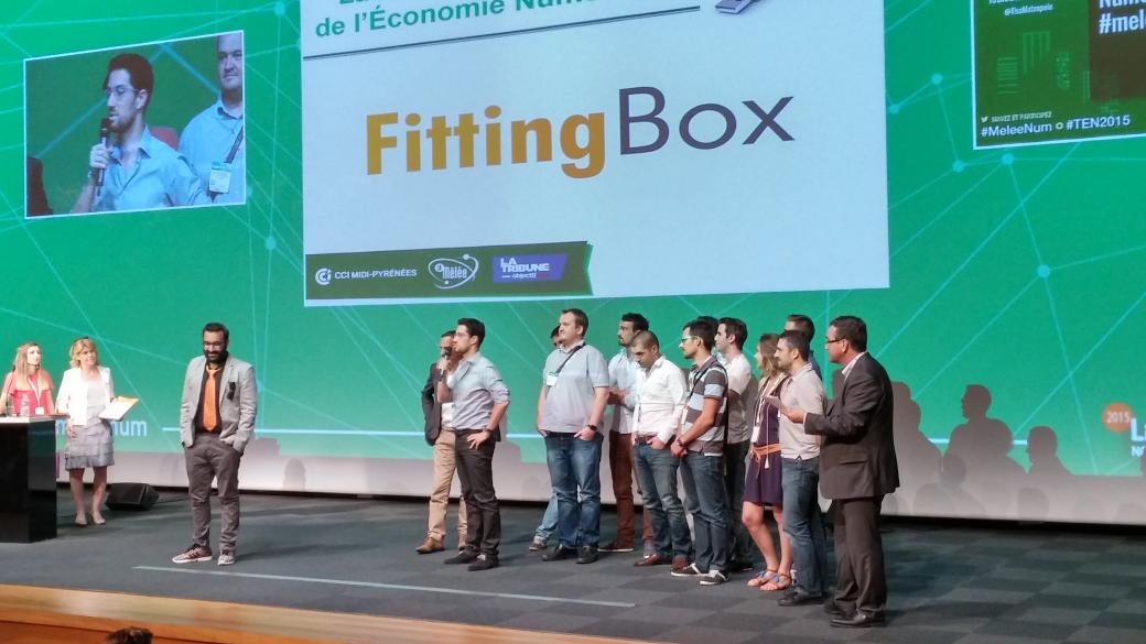 OMezzarobba's tweet photo. Bravo @FittingBox gd prix des  #TEN2015. La Realite Augmentee domaine d excellence a Toulouse. @ubleam http://t.co/cqcMifzEyh