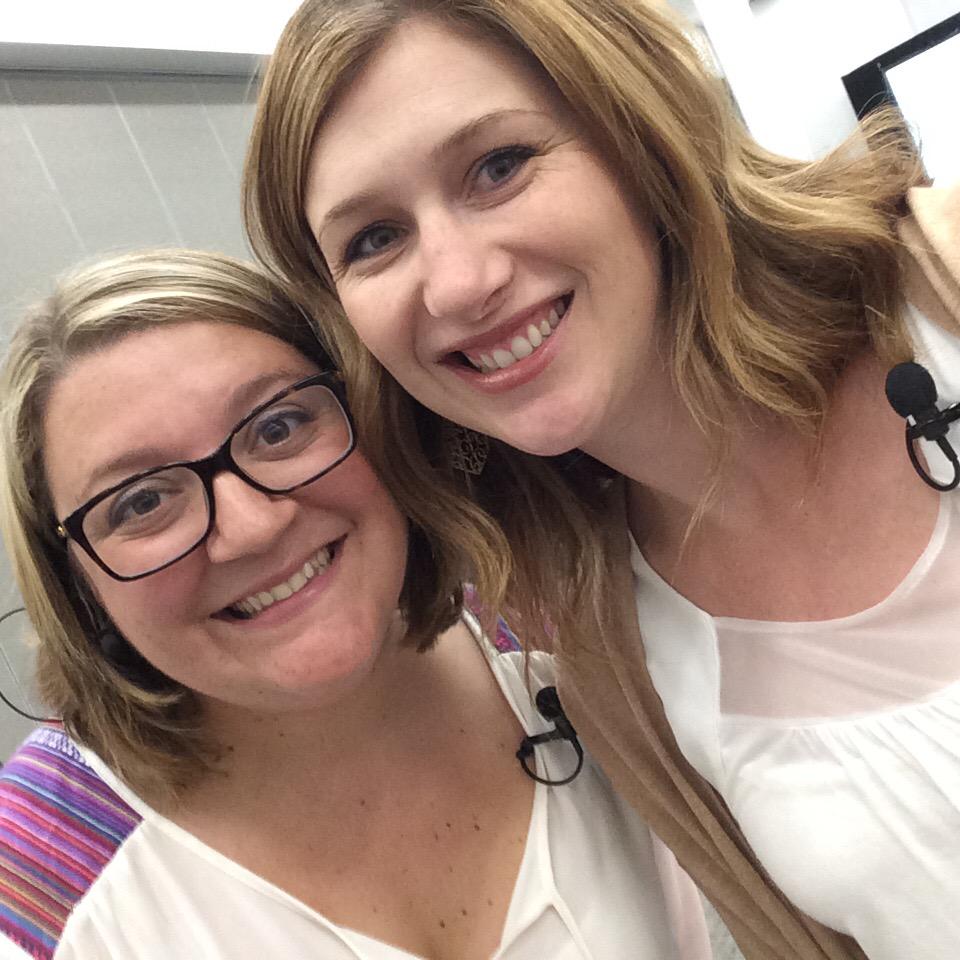JLSummerfield's tweet photo. KTalk, here we come! #doublemic #lifeatkohls http://t.co/jjlEyqeW6y