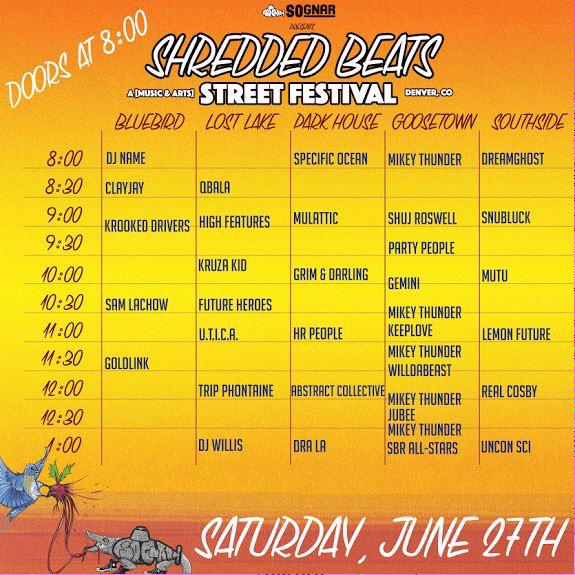 HoloGramzMusic's tweet photo. @SoGnarOFFICIAL released the schedule for #ShreddedBeats and it's only 2 days away ! Don't sleep on this one 👀 http://t.co/KsjxbPzu6J