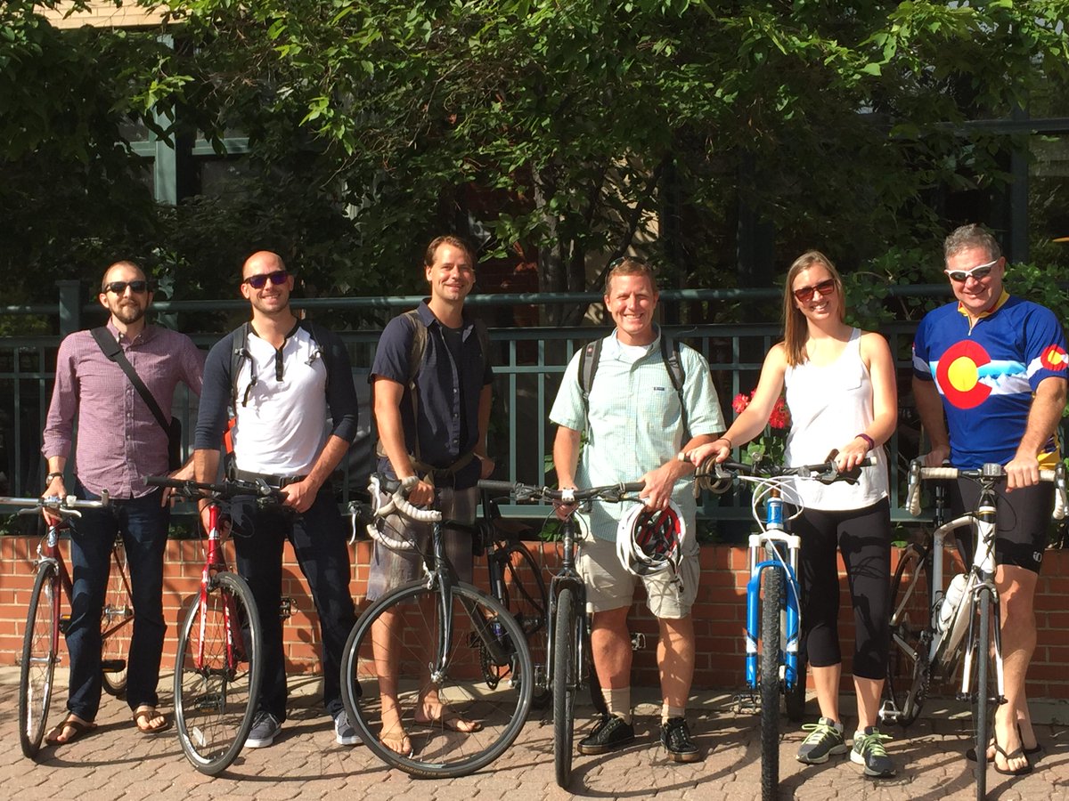 MarkPougnet's tweet photo. This morning was a great day to #BiketoWork! http://t.co/3A1b10YNK6