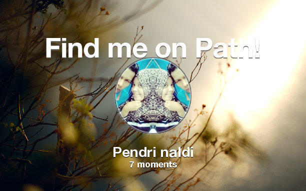 Pendrinaldi's tweet photo. Find me on #Path now! Go to: http://t.co/GKbiUClINO! #thepersonalnetwork http://t.co/oILyf1x86a