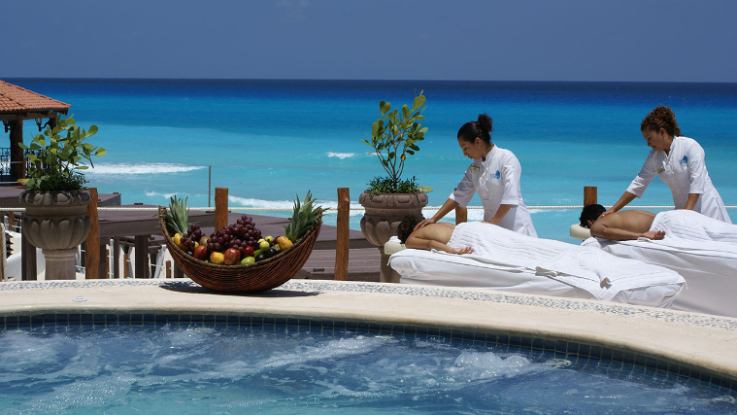 HyattZilaraCanc's tweet photo. Retweet if you can picture yourself here! #OceanfrontSpa #HyattZilaraCancun http://t.co/ggsBUrzoCC http://t.co/bk3UoFokw3