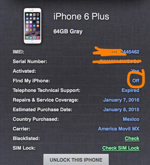 xCloudFinder's tweet photo. Enjoy your iPhone 6 Plus 64GB @BhavyaBrad
Cheers Bro! π»οΏ½οΏ½π #icloud #icloudremoval #icloudremoved #activationoff http://t.co/uaejvI7tWD