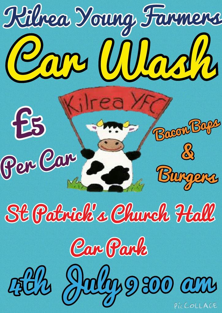 KilreaYFC's tweet photo. Come to our car wash! http://t.co/cfBosVORep