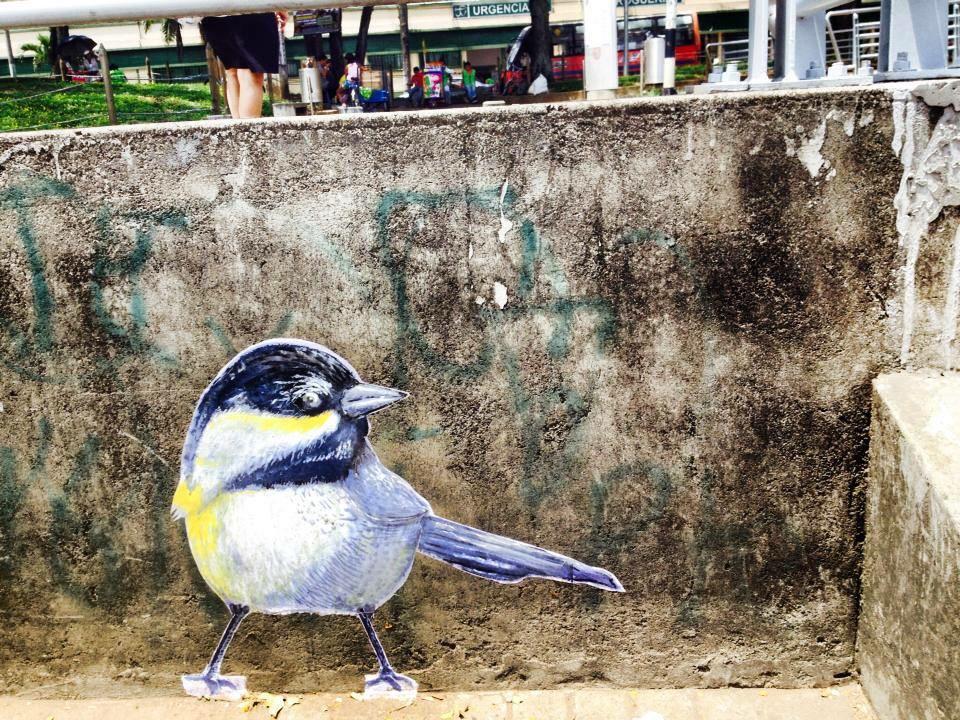 _MariaMandinga_'s tweet photo. Awesome #StreetArt by #MundoLetop #CaliCo #urbanart #birds http://t.co/bUQgW7FEvZ