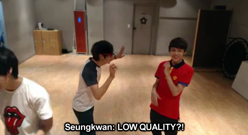 seventeenquotes's tweet photo. seungkwan and his english http://t.co/6hcI9MeCkL