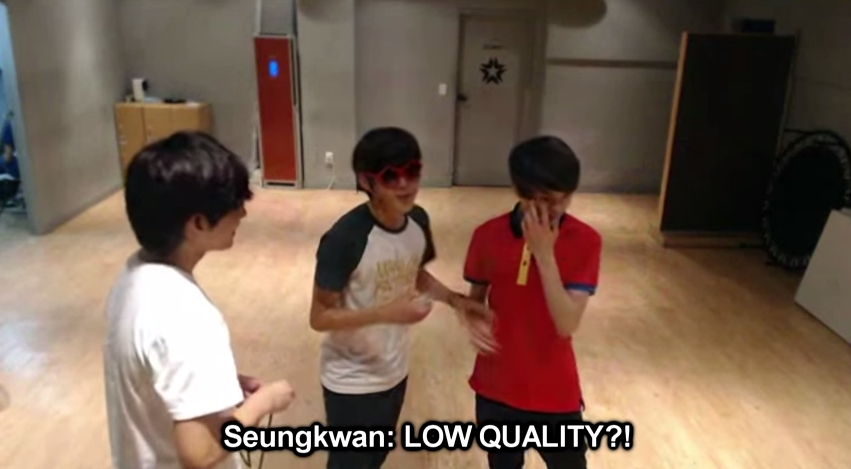 seventeenquotes's tweet photo. seungkwan and his english http://t.co/6hcI9MeCkL