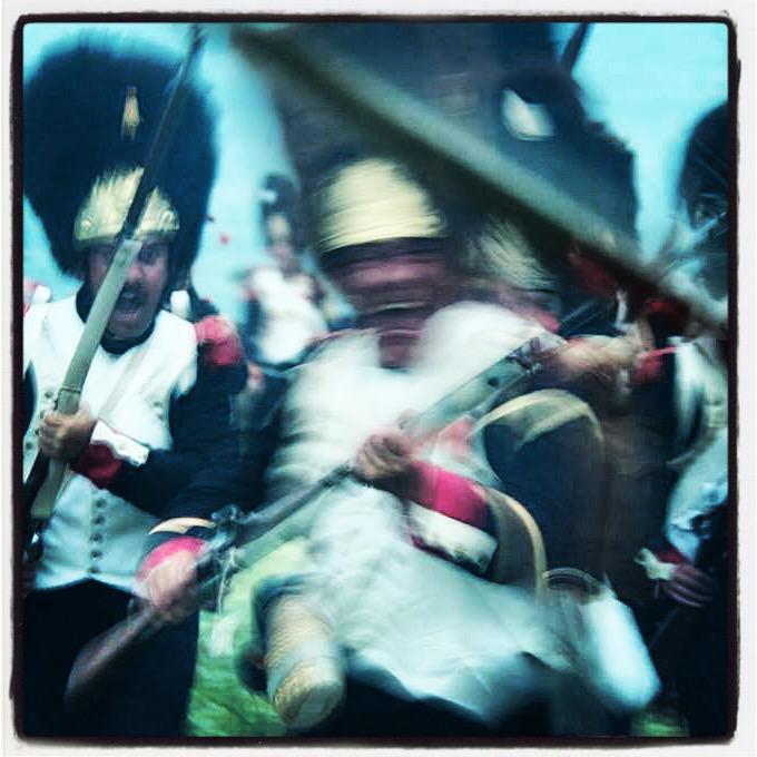 huwdavies69's tweet photo. We faced theses bad boys at Waterloo 200 with the @5th_60th  @Waterloo200org @Waterloo2015_BE @thehistoryguy http://t.co/CmzSMD6ouU