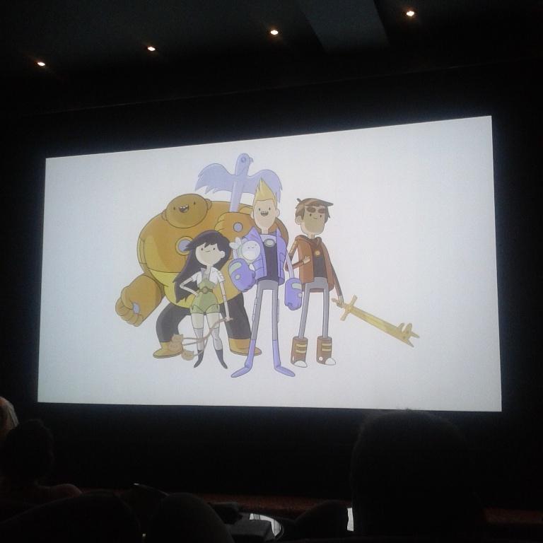tumblenc's tweet photo. Went to a @rallyflix screening of bravest warriors with Fred Seibert! It was pretty cool. http://t.co/E5WtNwqeVf