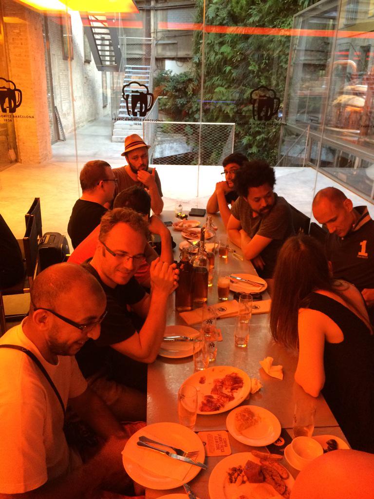 HiramMadelaine's tweet image. #euroclojure warmup !